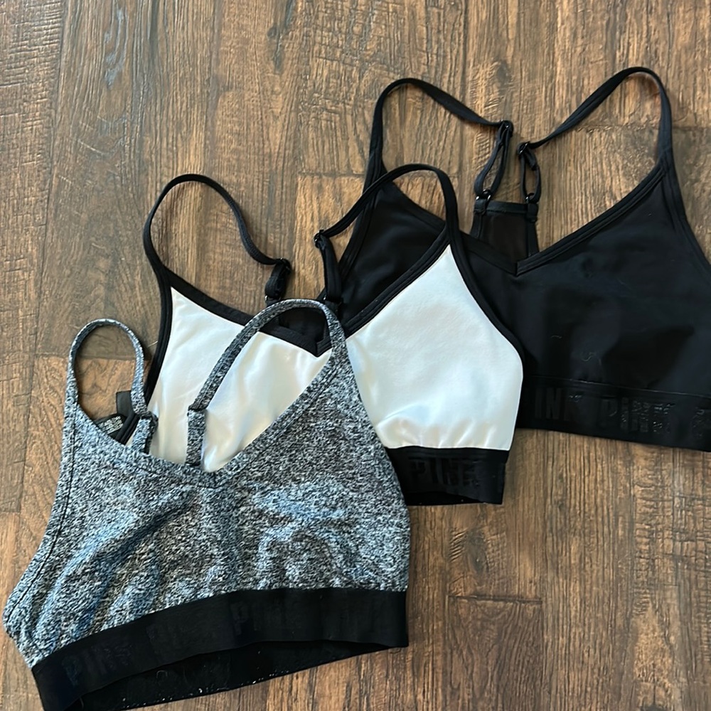 PINK Sports Bras. Lot of 3